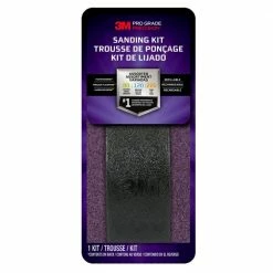 Buy 🤩 Sanding Kit with Pro Grade Precision Faster Sanding Sheets (Case of 6 Kits) by 3M 👍