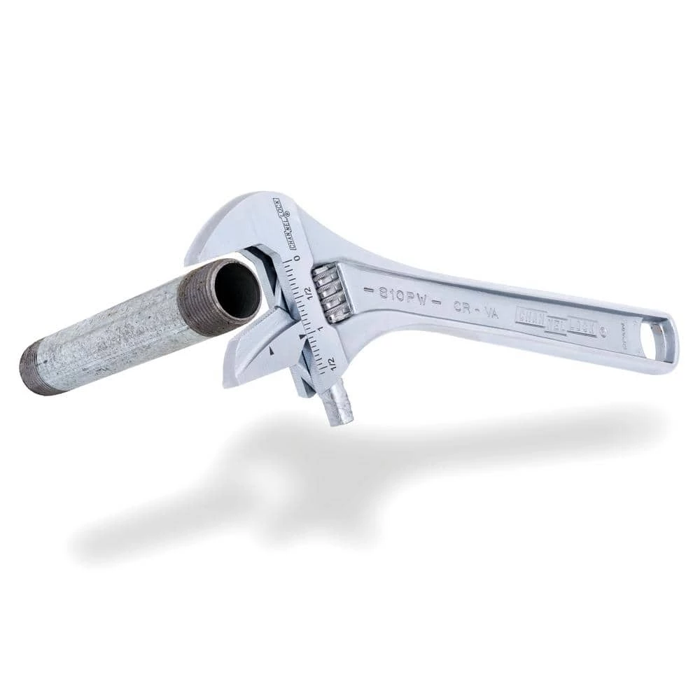 Top 10 ๐ฅ Reversible Jaw 6 in. Chrome Adjustable/Pipe ๐ง Wrench by Channellock ๐ 5 Top 10 ๐ฅ Reversible Jaw 6 in. Chrome Adjustable/Pipe ๐ง Wrench by Channellock ๐ - Image 3
