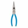 Hot Sale 🎁 8 in. Long Nose Pliers by Channellock 😍 -Powerbuilt Sales Store channellock all trades needle nose pliers 317z 64 1000