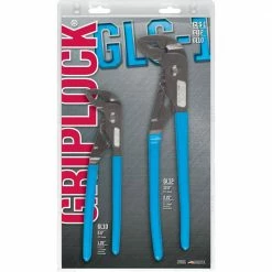 Hot Sale ✔️ Griplock 12.5 in. and 9.5 in. Tongue and Groove Pliers Gift Set by Channellock 🤩 -Powerbuilt Sales Store channellock plier sets gls 1 d4 1000