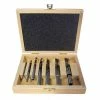 Buy ❤️ High Speed Steel Double Flute Brad Point Drill Set in Wooden Box (7-Piece) by Fisch 👏 -Powerbuilt Sales Store fisch brad point drill bits fsf 320814 64 1000