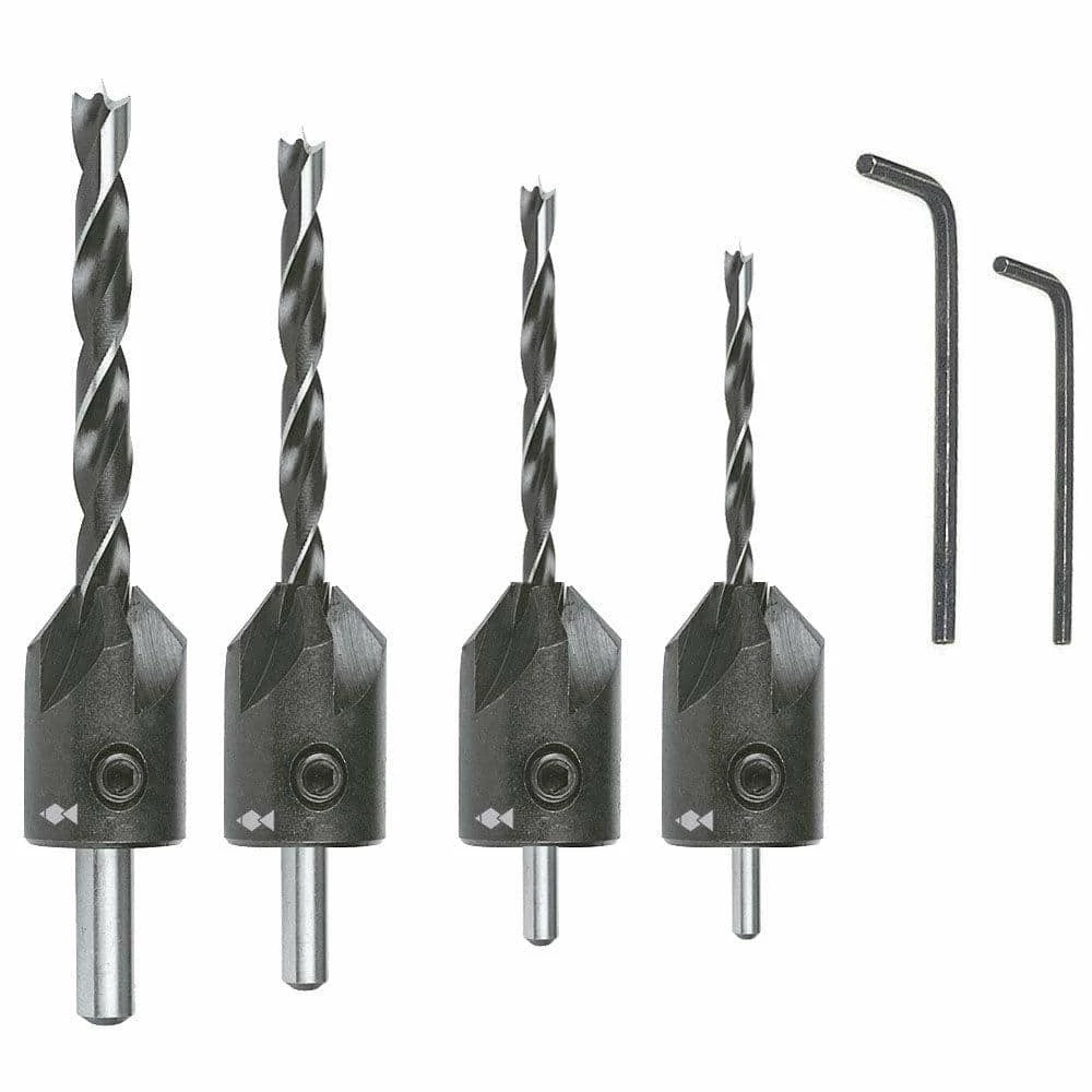 Flash Sale โ 1/8 in. Steel Countersink and Drill Bit Combination Set (6-Piece) by Fisch ๐ฅฐ 3 Flash Sale โ 1/8 in. Steel Countersink and Drill Bit Combination Set (6-Piece) by Fisch ๐ฅฐ