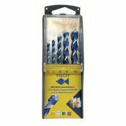 Cheap ✨ High Speed Steel Multi-Purpose Drill Bit Set (5-Piece) by Fisch 😉