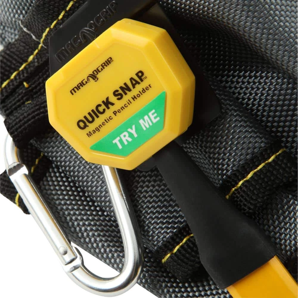Budget 🤩 9-Pocket Magnetic Maintenance Tool Pouch with Quick Snap Pencil Holder by MagnoGrip ❤️ 5 Budget 🤩 9-Pocket Magnetic Maintenance Tool Pouch with Quick Snap Pencil Holder by MagnoGrip ❤️ - Image 3