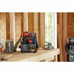 Hot Sale ๐ 20-Pocket Electricians Pouch with Padded Shoulder Strap by MagnoGrip ๐ 9 Hot Sale ๐ 20-Pocket Electricians Pouch with Padded Shoulder Strap by MagnoGrip ๐ -Powerbuilt Sales Store gray magnogrip tool belts 006 598 e1 1000