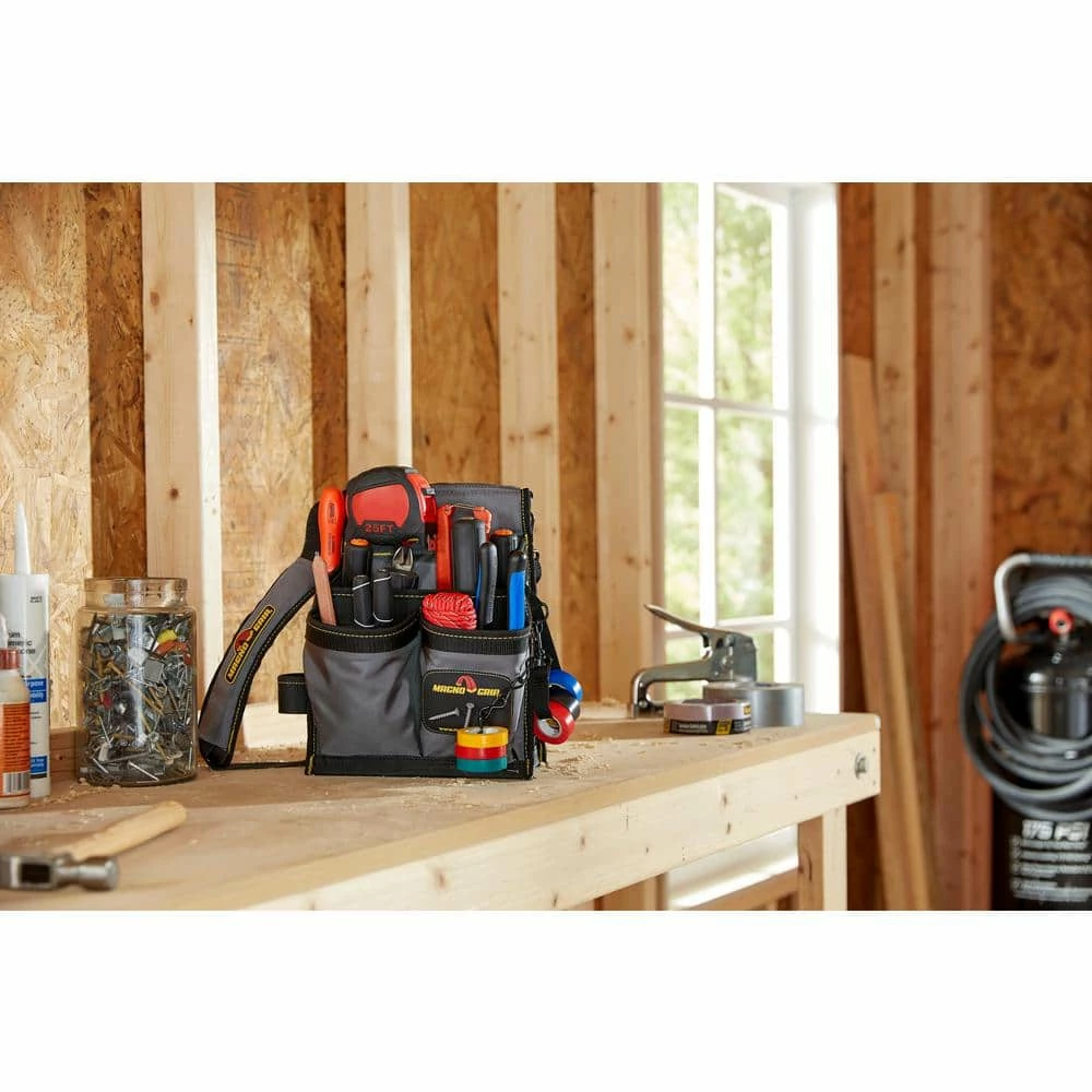 Hot Sale ๐ 20-Pocket Electricians Pouch with Padded Shoulder Strap by MagnoGrip ๐ 4 Hot Sale ๐ 20-Pocket Electricians Pouch with Padded Shoulder Strap by MagnoGrip ๐ - Image 2