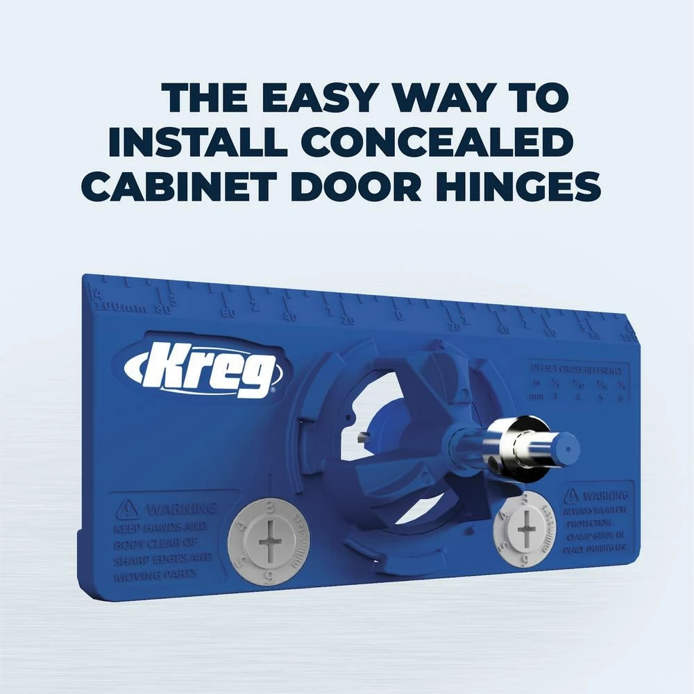 New 😍 Concealed Hinge Jig by Kreg 🌟 7 New 😍 Concealed Hinge Jig by Kreg 🌟 - Image 5