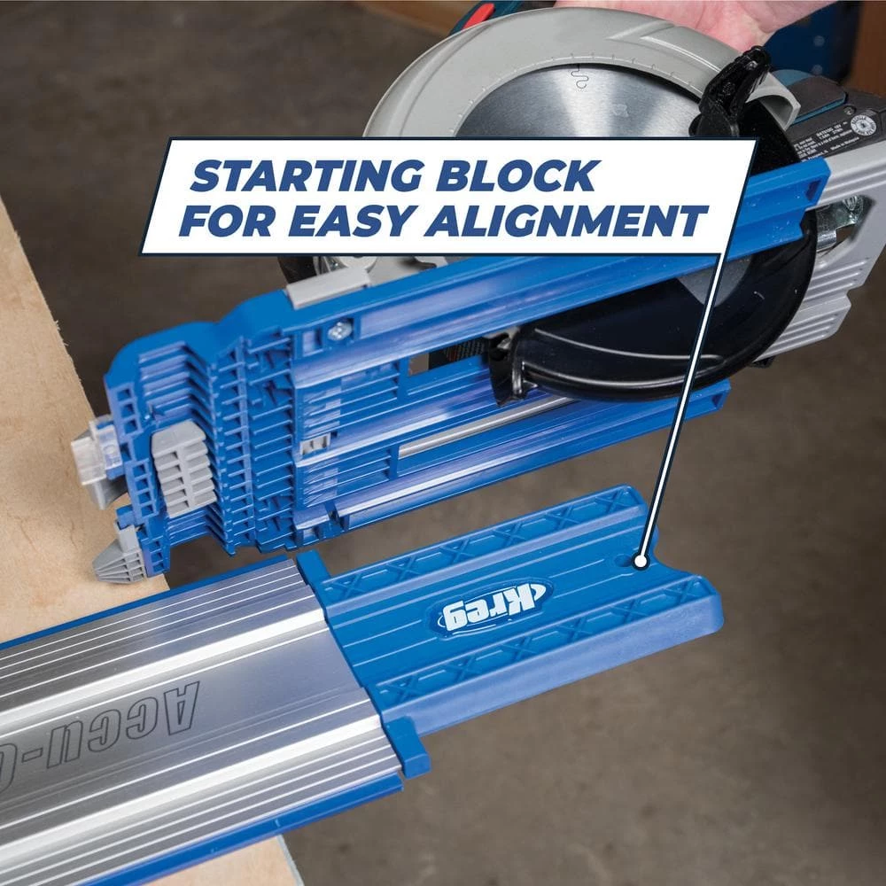 Coupon ๐ 48 in. Accu-Cut Aluminum Circular Saw Track by Kreg ๐ 9 Coupon ๐ 48 in. Accu-Cut Aluminum Circular Saw Track by Kreg ๐ - Image 7