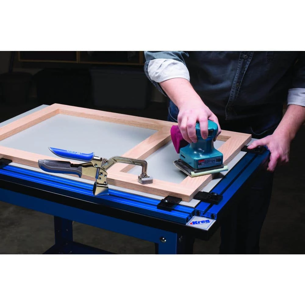 Discount ๐ 27 in. x 45 in. Universal Clamp Trak Kit by Kreg โญ 7 Discount ๐ 27 in. x 45 in. Universal Clamp Trak Kit by Kreg โญ - Image 5