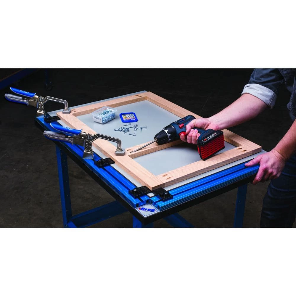 Discount ๐ 27 in. x 45 in. Universal Clamp Trak Kit by Kreg โญ 5 Discount ๐ 27 in. x 45 in. Universal Clamp Trak Kit by Kreg โญ - Image 3