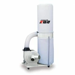 New ⭐ 2 HP 1550 CFM 3-Phase 220-Volt / 440-Volt Vertical Bag Dust Collector (Prewired 220-Volt) by Kufo Seco 😀