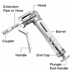 Flash Sale ❤️ Mini Pistol Grease Gun by Powerbuilt ⭐ 9 Flash Sale ❤️ Mini Pistol Grease Gun by Powerbuilt ⭐ -Powerbuilt Sales Store powerbuilt air grease guns 648755 4f 1000