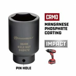 Outlet ๐ Axle Nut Socket Kit by Powerbuilt ๐ 12 Outlet ๐ Axle Nut Socket Kit by Powerbuilt ๐ -Powerbuilt Sales Store powerbuilt impact socket sets 648635 1f 1000