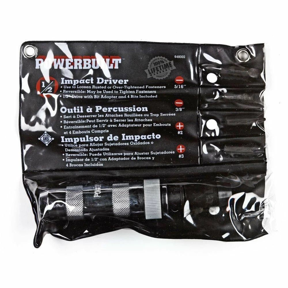 Top 10 ๐ 7.5 in. Impact Driver Kit by Powerbuilt ๐ 8 Top 10 ๐ 7.5 in. Impact Driver Kit by Powerbuilt ๐ - Image 6