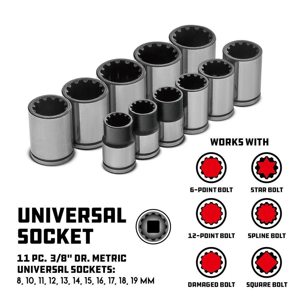 Cheap ๐ 81 Piece Solutions Socket and Bit Set for Specialty and Damaged Fasteners by Powerbuilt ๐ 6 Cheap ๐ 81 Piece Solutions Socket and Bit Set for Specialty and Damaged Fasteners by Powerbuilt ๐ - Image 4