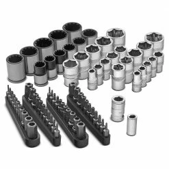 Cheap 😀 81 Piece Solutions Socket and Bit Set for Specialty and Damaged Fasteners by Powerbuilt 🛒