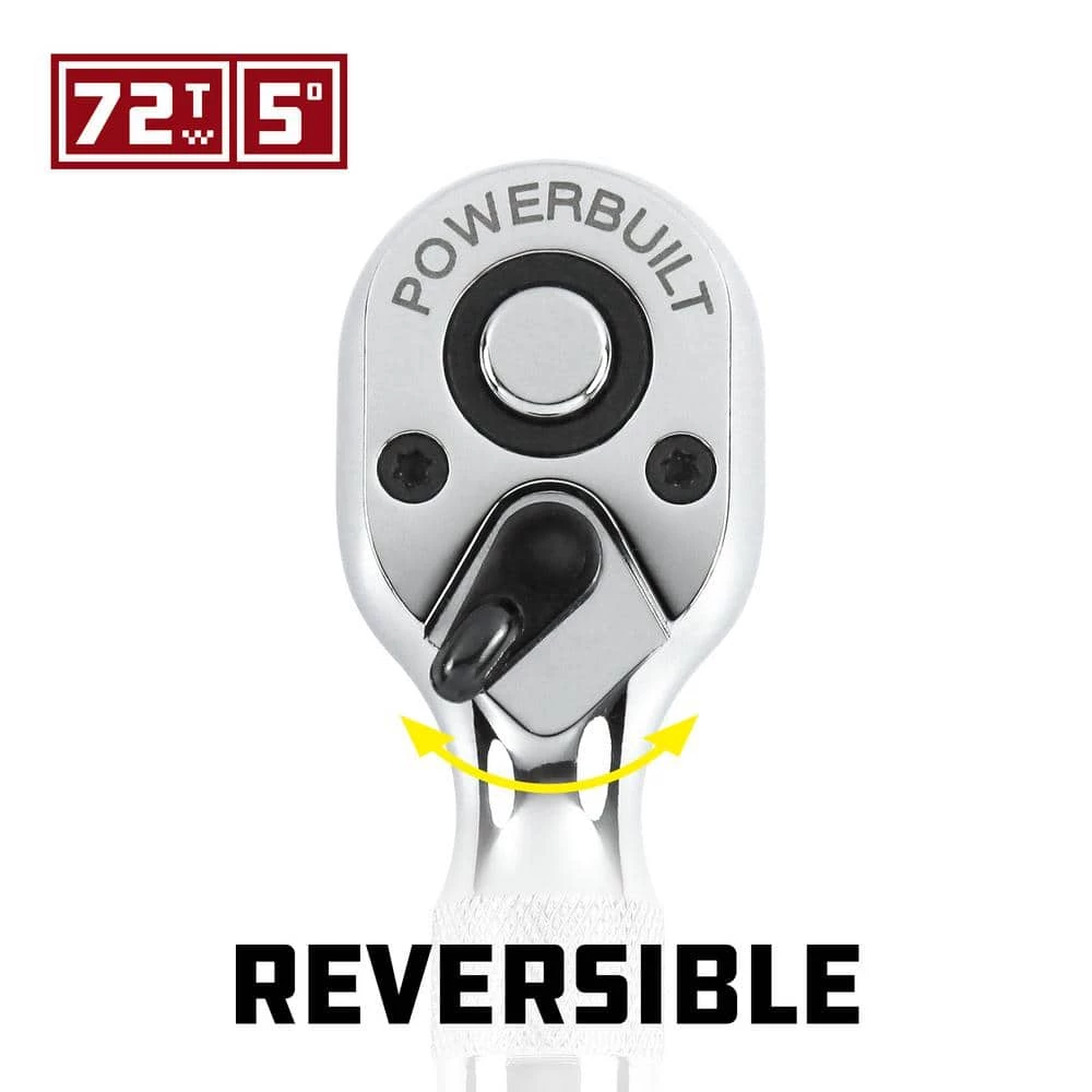 Buy 👍 1/4 in. Drive and 3/8 in. Drive Little Ratchet Set (2-Piece) by Powerbuilt 😀 5 Buy 👍 1/4 in. Drive and 3/8 in. Drive Little Ratchet Set (2-Piece) by Powerbuilt 😀 - Image 3