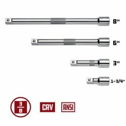 Top 10 ๐ 3/8 in. Drive Extension Bar Set (4-Piece) by Powerbuilt โจ 9 Top 10 ๐ 3/8 in. Drive Extension Bar Set (4-Piece) by Powerbuilt โจ -Powerbuilt Sales Store powerbuilt socket extension sets 640844 c3 1000