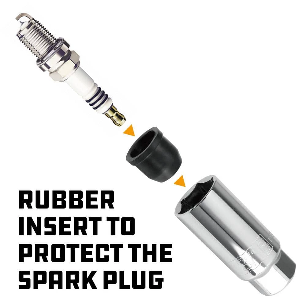 Wholesale ๐ 3/8 in. Driver Spark Plug Socket Set (5-Piece) by Powerbuilt ๐งจ 8 Wholesale ๐ 3/8 in. Driver Spark Plug Socket Set (5-Piece) by Powerbuilt ๐งจ - Image 6