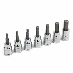 Hot Sale ๐ฅ 3/8 in. Driver Hex Bit Socket (7-Piece) by Powerbuilt ๐