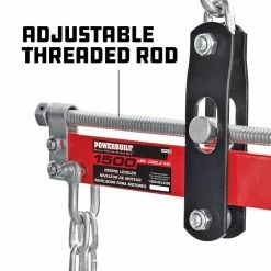 Discount ✔️ 1500 lb. Engine Leveler with Handle by Powerbuilt ✔️ 11 Discount ✔️ 1500 lb. Engine Leveler with Handle by Powerbuilt ✔️ -Powerbuilt Sales Store powerbuilt specialty hand tools 640470 1f 1000