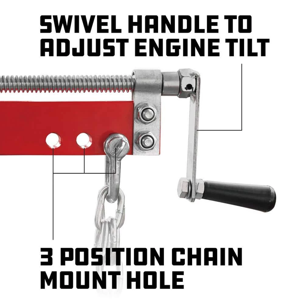 Discount ✔️ 1500 lb. Engine Leveler with Handle by Powerbuilt ✔️ 5 Discount ✔️ 1500 lb. Engine Leveler with Handle by Powerbuilt ✔️ - Image 3