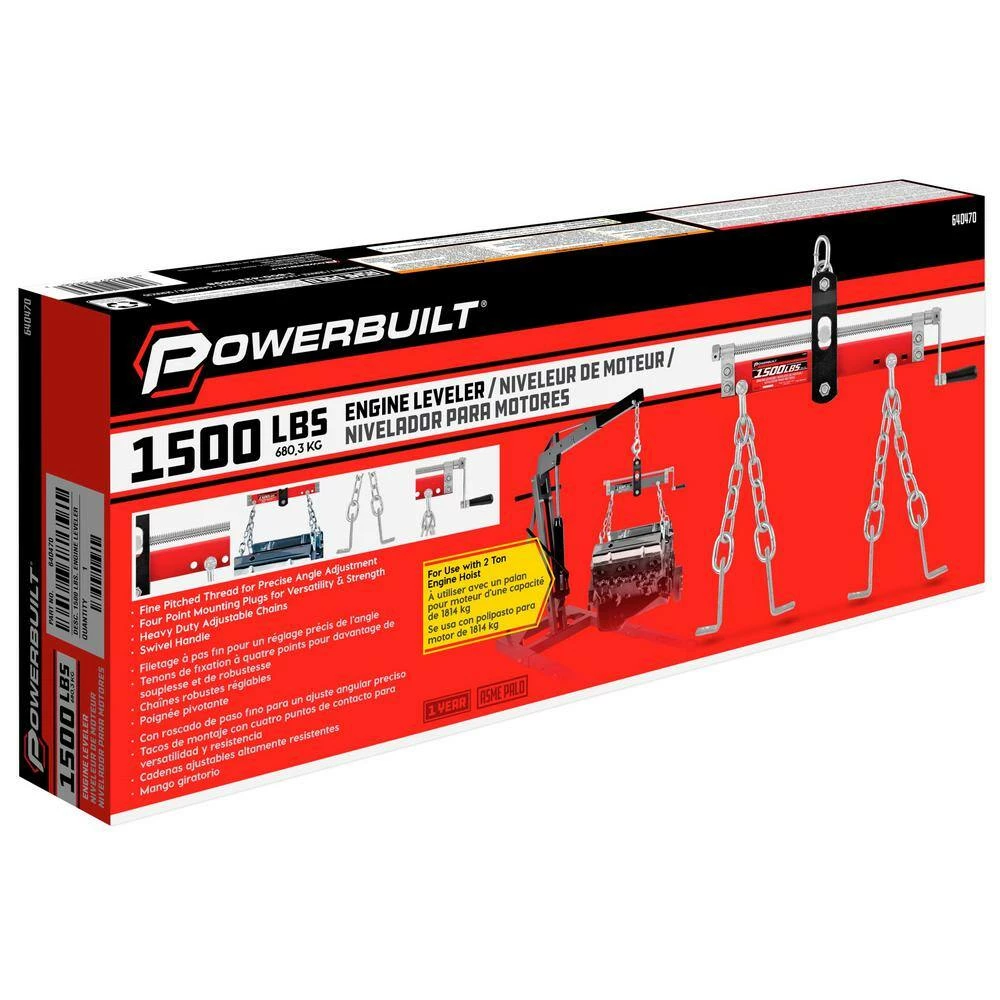 Discount ✔️ 1500 lb. Engine Leveler with Handle by Powerbuilt ✔️ 8 Discount ✔️ 1500 lb. Engine Leveler with Handle by Powerbuilt ✔️ - Image 6