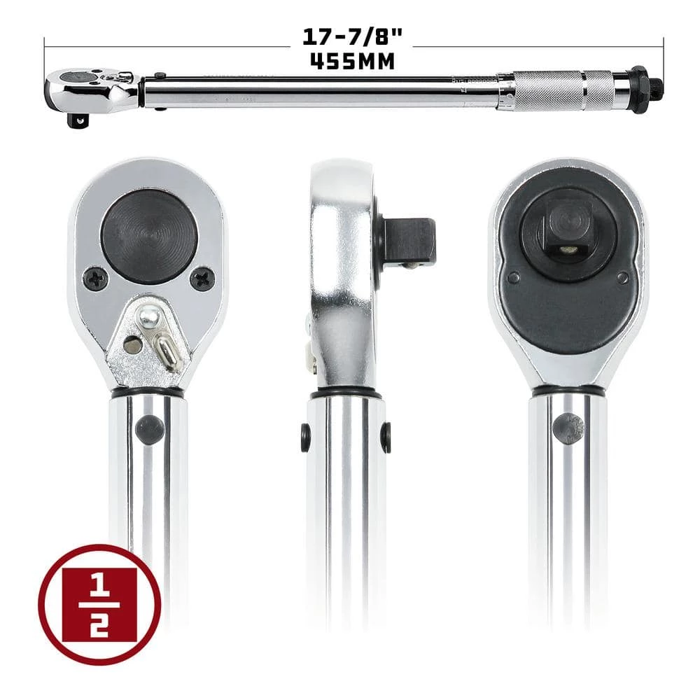 Coupon ๐ 1/2 in. Drive Micrometer Torque ๐ง Wrench by Powerbuilt ๐ 5 Coupon ๐ 1/2 in. Drive Micrometer Torque ๐ง Wrench by Powerbuilt ๐ - Image 3