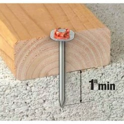 Wholesale 🌟 2-1/2 in. Drive Pins with Washers (100-Pack) by Ramset 🔥 -Powerbuilt Sales Store ramset pins 00809 1f 1000