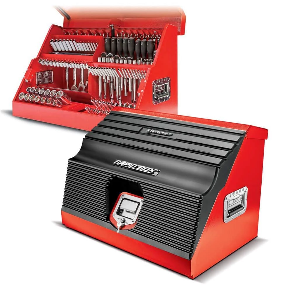 Wholesale โจ 26 in. Rapid Box Portable Slant Front Tool Box - Red by Powerbuilt ๐ 3 Wholesale โจ 26 in. Rapid Box Portable Slant Front Tool Box - Red by Powerbuilt ๐