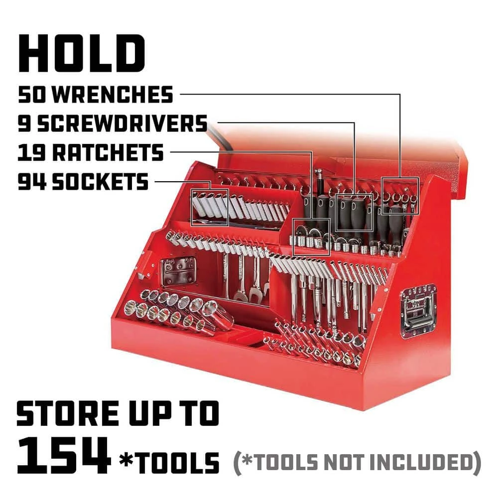 Wholesale โจ 26 in. Rapid Box Portable Slant Front Tool Box - Red by Powerbuilt ๐ 4 Wholesale โจ 26 in. Rapid Box Portable Slant Front Tool Box - Red by Powerbuilt ๐ - Image 2