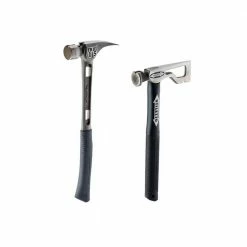 Powerbuilt Sales Store 13 Top 10 ๐งจ 15 oz. TiBone 3 Milled Face ๐จ Hammer with 18 in. Curved Handle and 9 oz. Drywall Axe Fiberglass ๐จ Hammer with 13 in. Handle by Stiletto โค๏ธ