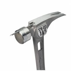 Coupon ๐ 15 oz. TiBone 3 Milled Face with Curved Handle and Titanium Trim and Nail Puller by Stiletto ๐ 13 Coupon ๐ 15 oz. TiBone 3 Milled Face with Curved Handle and Titanium Trim and Nail Puller by Stiletto ๐ -Powerbuilt Sales Store stiletto claw hammers tb3mc trimbar5 40 1000