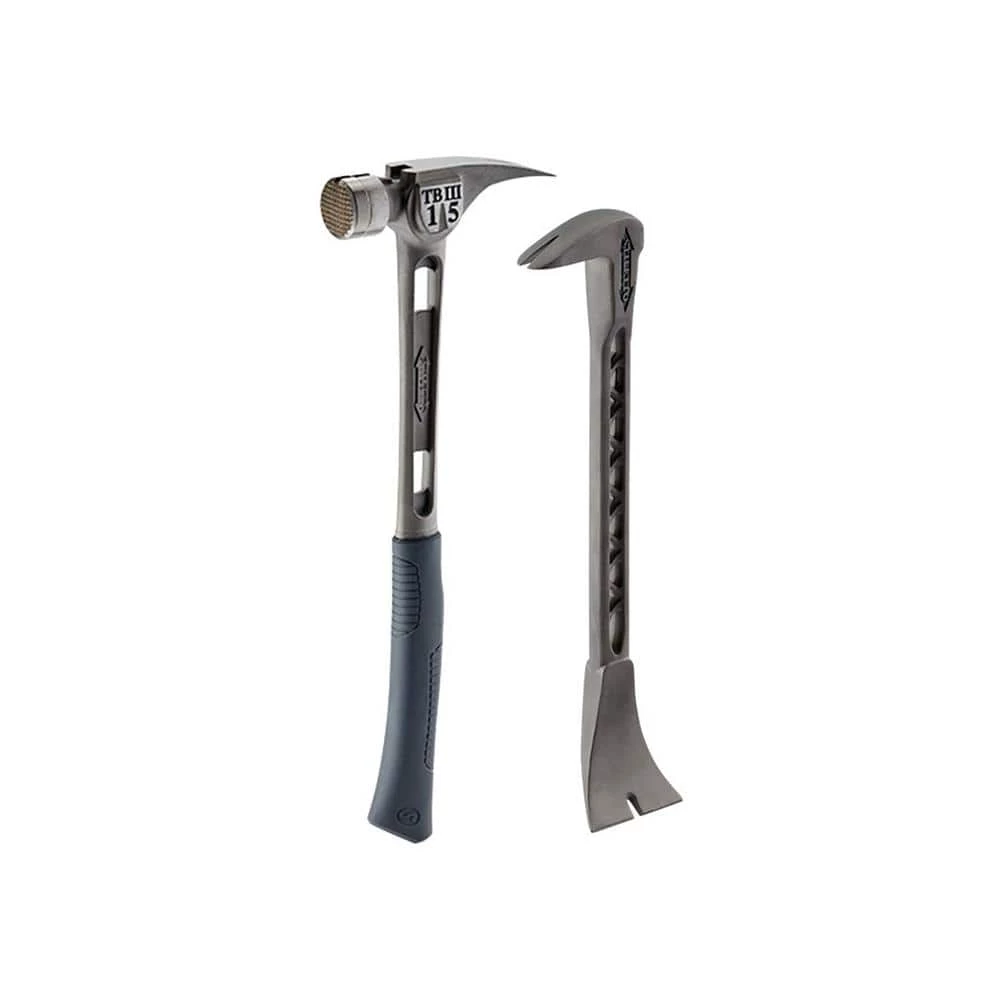 Coupon ๐ 15 oz. TiBone 3 Milled Face with Curved Handle and Titanium Trim and Nail Puller by Stiletto ๐ 3 Coupon ๐ 15 oz. TiBone 3 Milled Face with Curved Handle and Titanium Trim and Nail Puller by Stiletto ๐