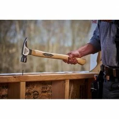 Deals 🎁 16 oz. Titanium Milled Face 🔨 Hammer with 18 in. Curved Hickory Handle by Stiletto 🥰 -Powerbuilt Sales Store stiletto specialty hammers ti16mc 4f 1000