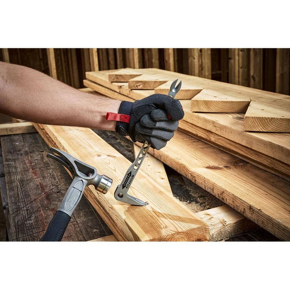 Cheap ๐ฏ 12 in. Titanium Clawbar Nail Puller with Dimpler by Stiletto โ 7 Cheap ๐ฏ 12 in. Titanium Clawbar Nail Puller with Dimpler by Stiletto โ - Image 5